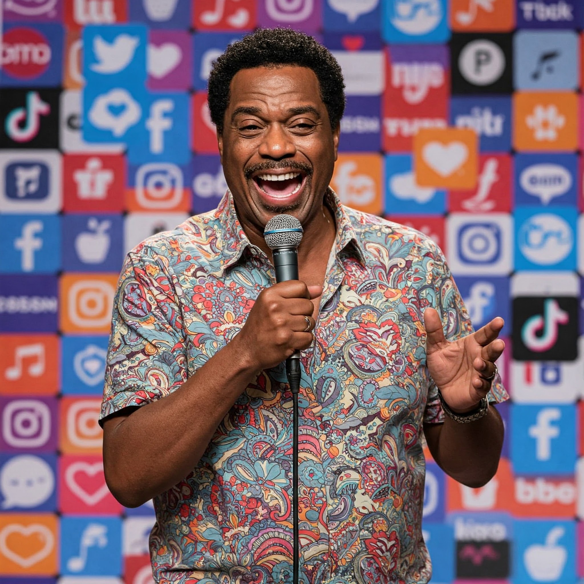 Social media for comedians