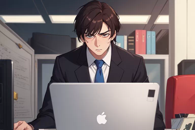 Barnaby Bingley sits at his laptop, determined to make his theatre website accessible for everyone.
