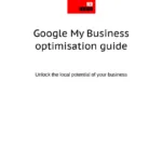 Frontpage of the Google My Business optimisation guide