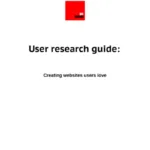 Front cover of the User Research Guide